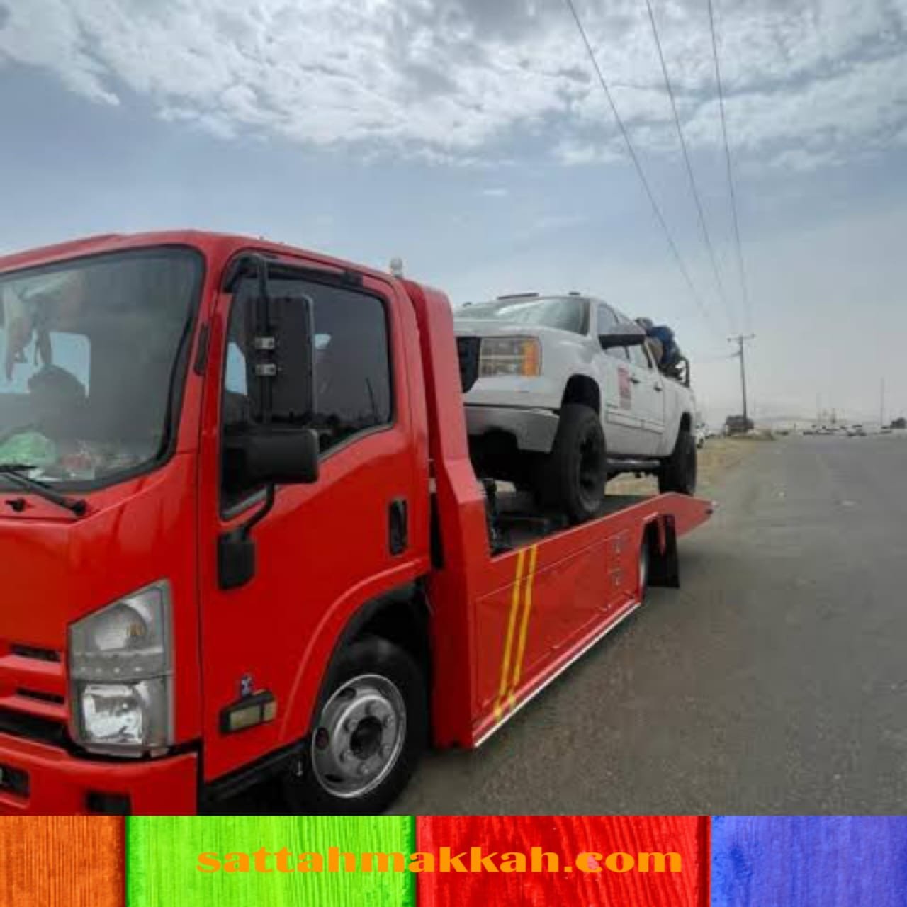 Towing mercedes recovery services in Jeddah سطحة